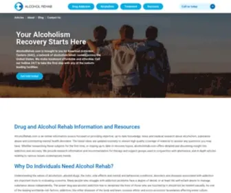 Alcoholrehab.com(Addiction & Drug Rehabilitation Resources) Screenshot