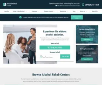 Alcoholrehabguide.org(Experience life without alcohol addiction) Screenshot