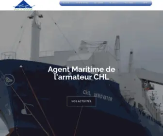 Alcomar-DZ.com(Consignation Maritime et Courtage) Screenshot