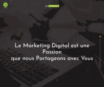 Alcomnet.dz(Marketing digital en Algérie) Screenshot