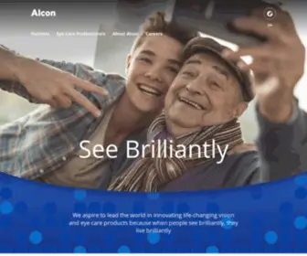 Alcon.ca(Alcon) Screenshot