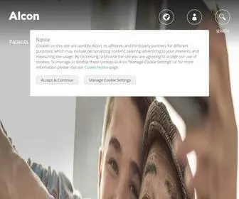 Alcon.com(Alcon Official Site) Screenshot