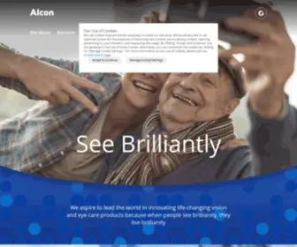 Alcon.dk(Alcon) Screenshot