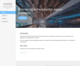 Alconomics.com(For Drinks) Screenshot