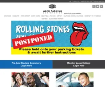 Alcoparking.com(ALCO Parking) Screenshot