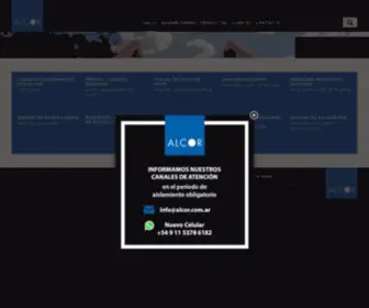 Alcor.com.ar(Alcor) Screenshot