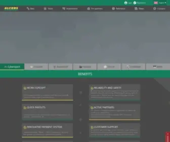 Alcore.club(Alcore company) Screenshot