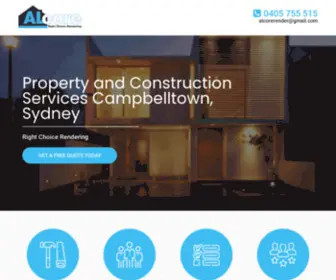 Alcorerendering-PTYLTD.com.au(Property and Construction Services Ingleside) Screenshot