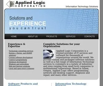 Alcsoftware.com(Applied Logic Corporation) Screenshot