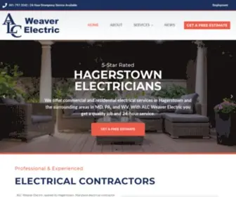 Alcweaverelectric.com(ALC Weaver Electric) Screenshot