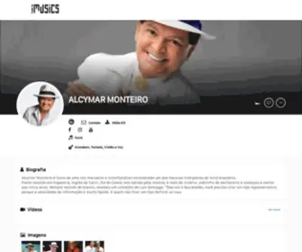 Alcymarmonteiro.com.br(IMusics: Distribuição digital e editora de músicas) Screenshot