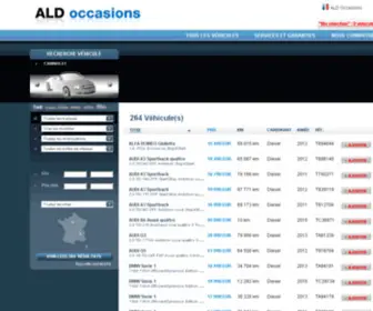 ALD-Occasions.fr(ALD Occasions) Screenshot