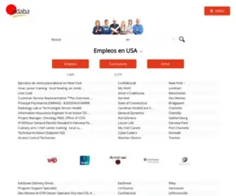 Aldaba.com(Job offers in Netherlands) Screenshot