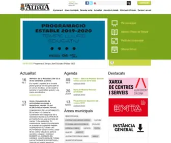 Aldaia.es(Ajuntament Aldaia) Screenshot