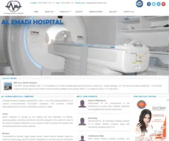 Aldanahmedical.com(Medical Company in Doha qatar) Screenshot