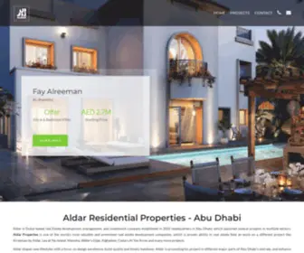 Aldar-Properties.ae(Aldar Residential Properties) Screenshot