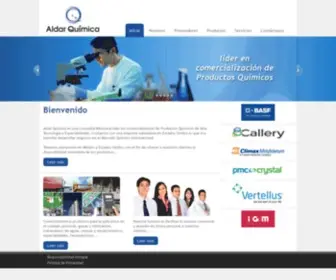 Aldarquimica.com(Aldar Química) Screenshot