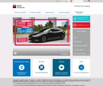 Aldautomotive.de(ALD Automotive) Screenshot