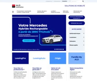 Aldautomotive.fr(ALD Automotive) Screenshot