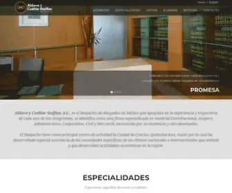 Aldaveabogados.com(Aldave y Cuéllar Steffan) Screenshot