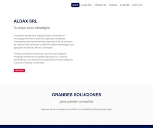 Aldax.com.ar(Aldax SRL) Screenshot