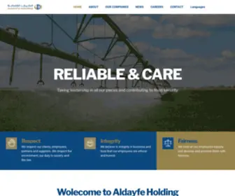 Aldayfeholding.com(Aldayfeholding) Screenshot