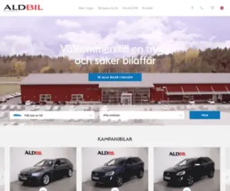 Aldbil.se(Begagnade bilar i toppskick) Screenshot