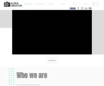 Aldeacreativa.us(Video Marketing) Screenshot