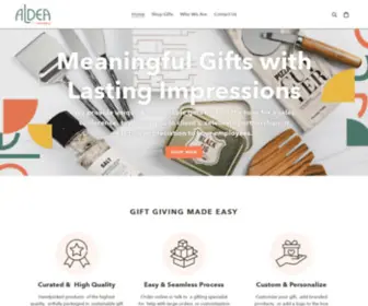 Aldeaforbusiness.com(Corporate gifting service for your employees and clients) Screenshot