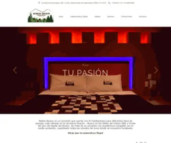 Aldeasajusco.com(Hotel Ecologico) Screenshot