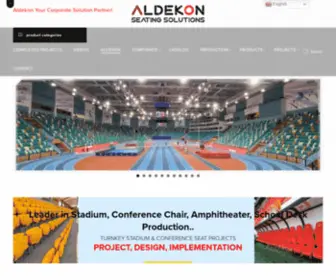 Aldekon.com(→) Screenshot