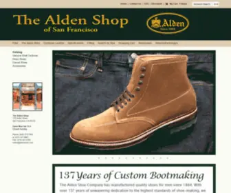 Aldenshop.com(The Alden Shop) Screenshot