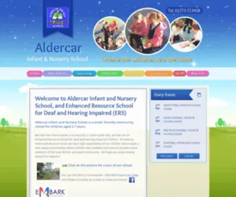 Aldercarinfants.org.uk(Aldercar Infant & Nursery School) Screenshot