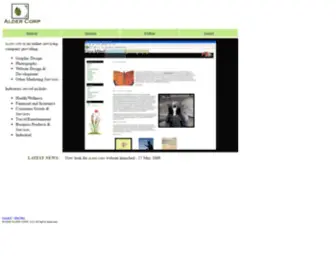 Aldercorp.com(Alder Corp) Screenshot