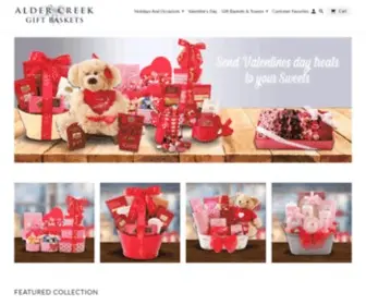 Aldercreekgiftbaskets.com(Alder Creek Gift Baskets) Screenshot