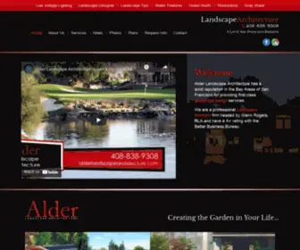 Alderlandscapearchitecture.com(Landscapes) Screenshot