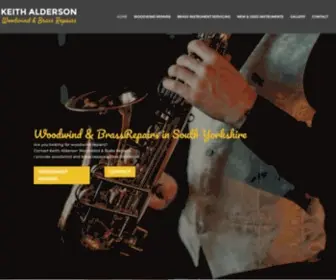 Aldersonwoodwind.co.uk(Woodwind repairs) Screenshot