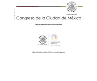 ALDF.gob.mx(Asamblea Legislativa del Distrito Federal) Screenshot