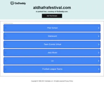 Aldhafrafestival.com(使えるクラウド) Screenshot