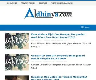 Aldhinya.com(Aldhinya Web) Screenshot