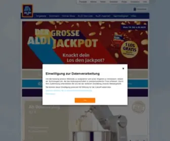 Aldi-Inspiriert.de(ALDI SÜD online) Screenshot