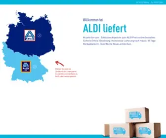 Aldi-Liefert.de(ALDI liefert) Screenshot