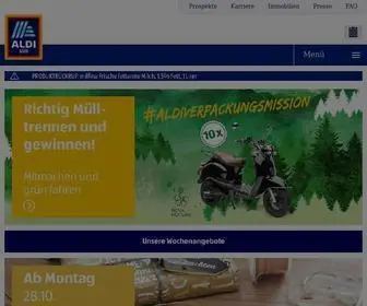 Aldi-Sued.de(ALDI SÜD online) Screenshot