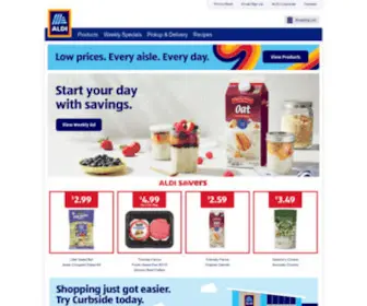 Aldi.us(ALDI Grocery Stores) Screenshot