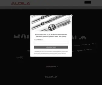 Aldila.com(ALDILA®) Screenshot