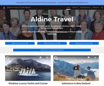 Aldinetravel.com(Travel Agents) Screenshot