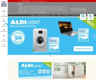 Aldinord.de(ALDI Nord) Screenshot