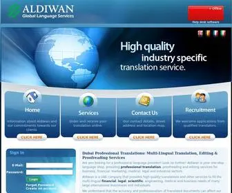Aldiwan.com(Aldiwan Translations) Screenshot
