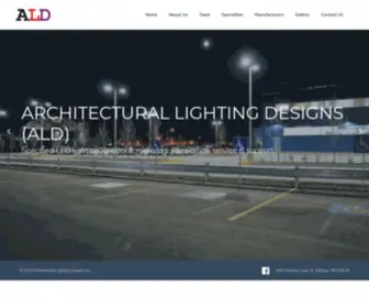 ALDMPLS.com(Architectural Lighting Designs (ALD)) Screenshot