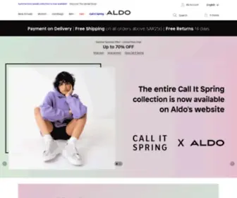 Aldo.com.sa(Aldo KSA) Screenshot